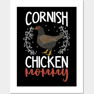 Cornish Chicken Mommy Posters and Art